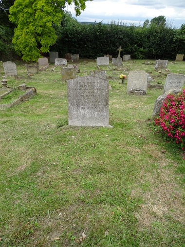White grave
