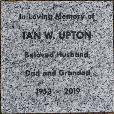 Upton memorial stone