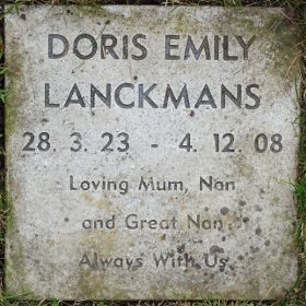 Lanckmans memorial stone