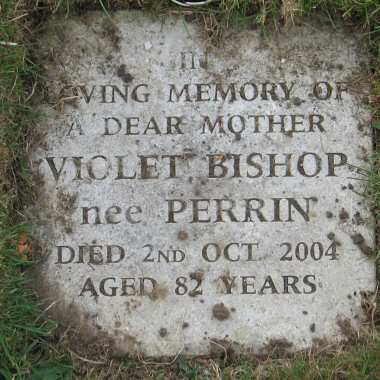 Bishop memorial stone