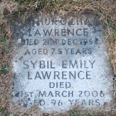 Lawrence memorial stone