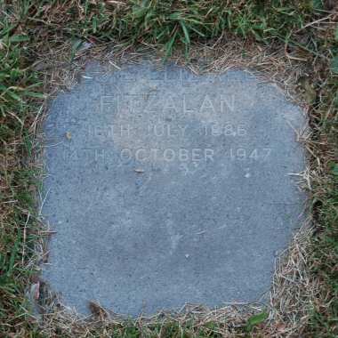 Fitzalan memorial stone