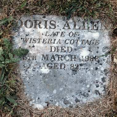 Allen memorial stone