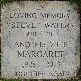 Waters memorial stone