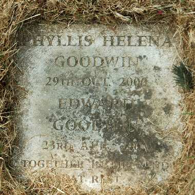 Goodwin memorial stone