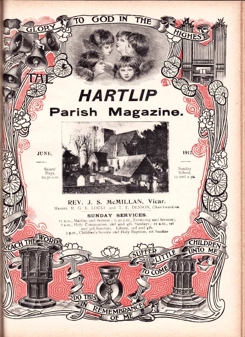 Parish Magazine page number 1 for Jun 1912