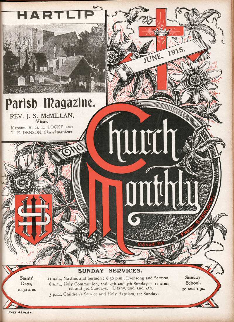 Parish Magazine page number 1 for Jun 1915