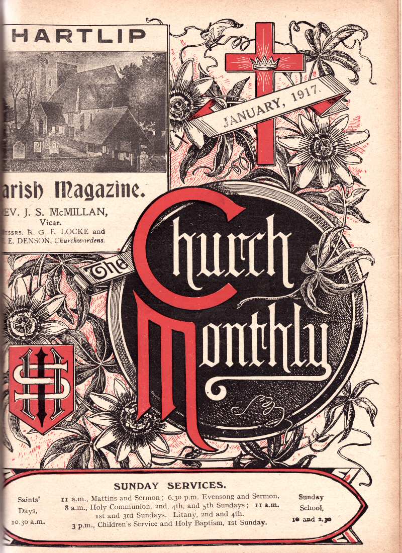 Parish Magazine page number 1 for Jan 1917