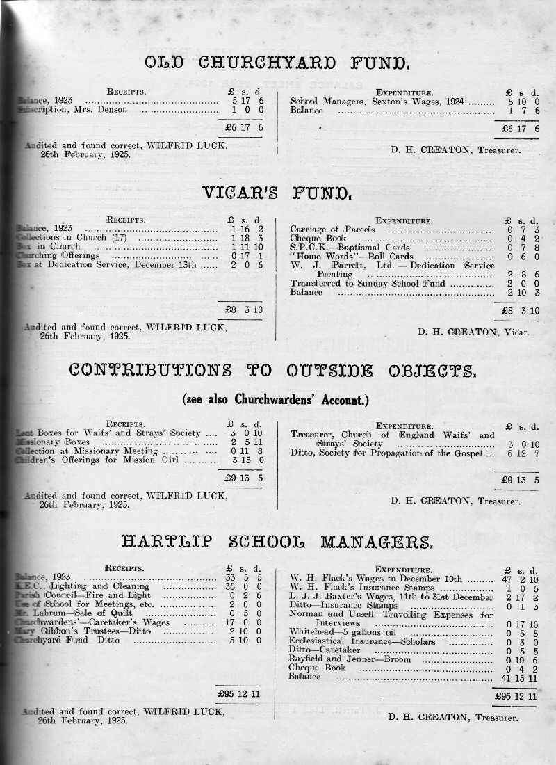 Parish Magazine page number 5 for Apr 1925