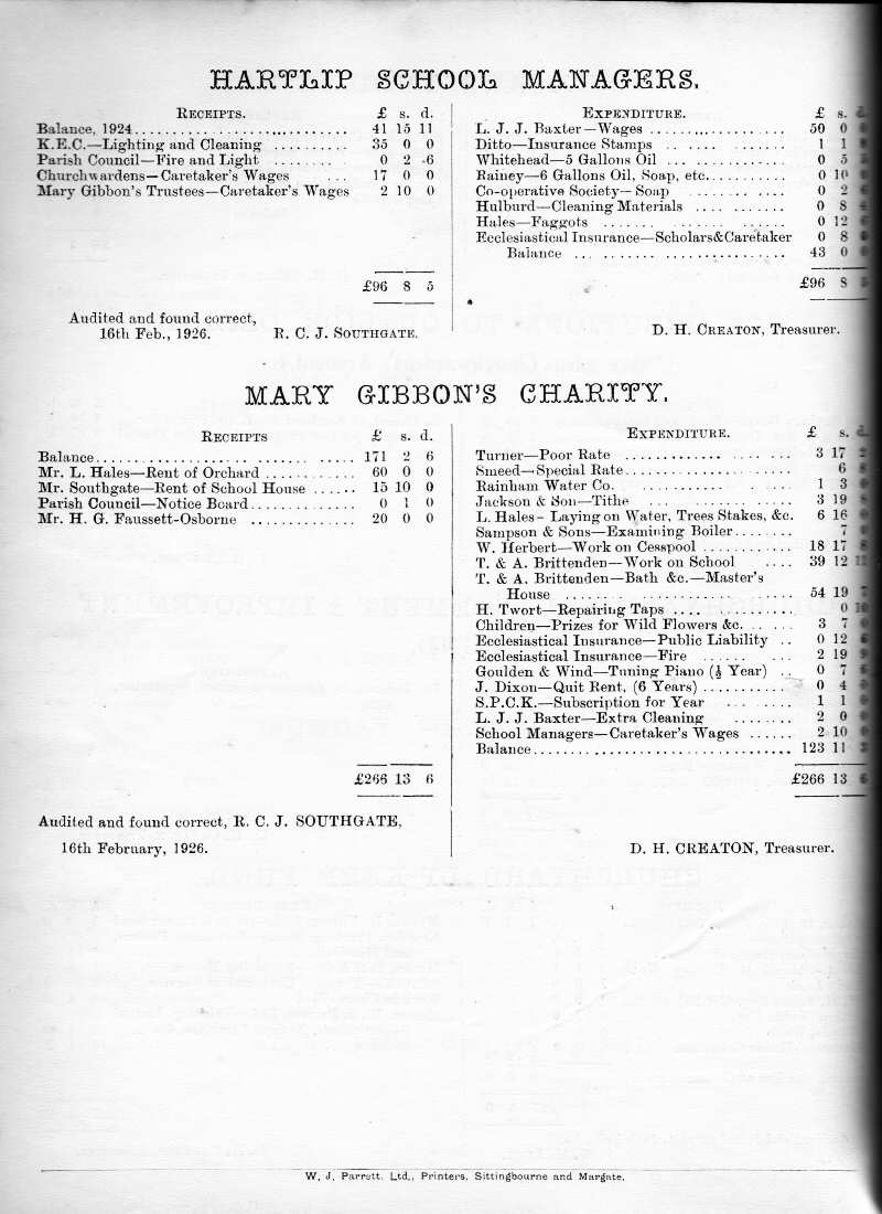 Parish Magazine page number 6 for Mar 1926