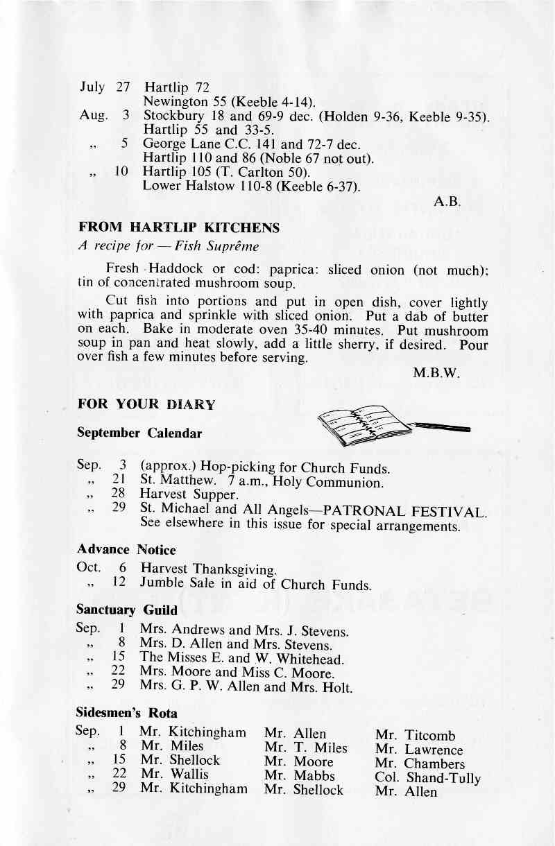 Parish Magazine page number 7 for Sep 1963