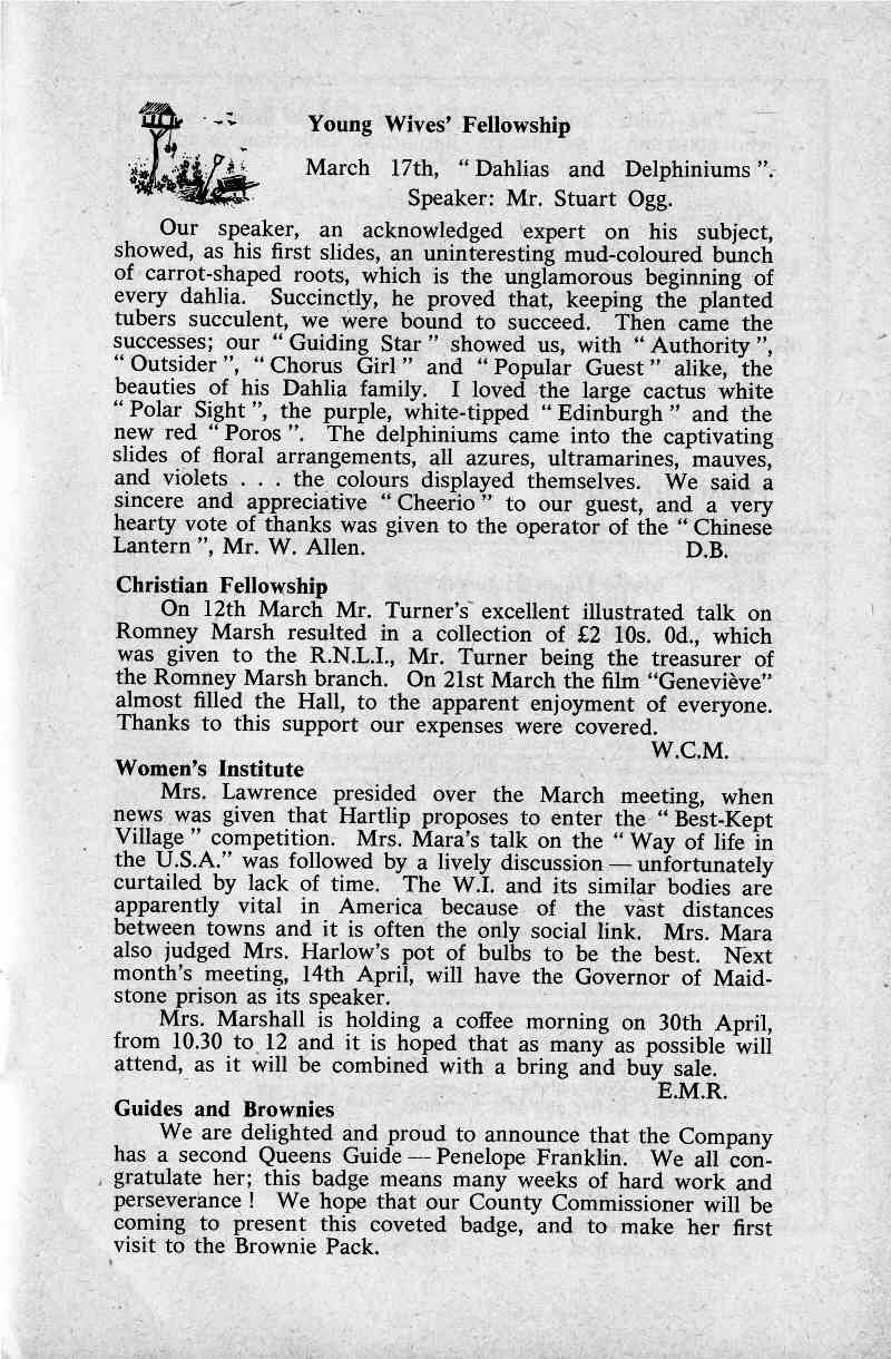 Parish Magazine page number 6 for Apr 1964