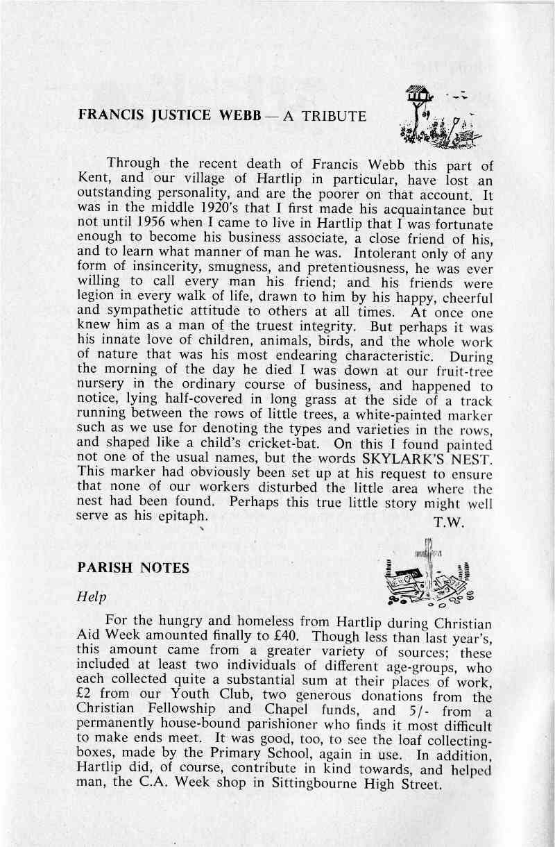 Parish Magazine page number 4 for Jul 1964