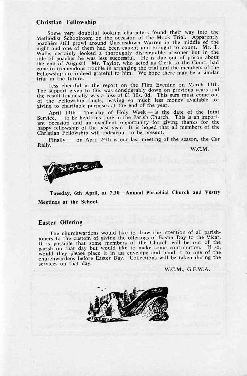 Parish Magazine page number 7 for Apr 1965