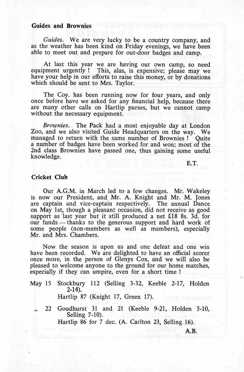 Parish Magazine page number 7 for Jun 1965