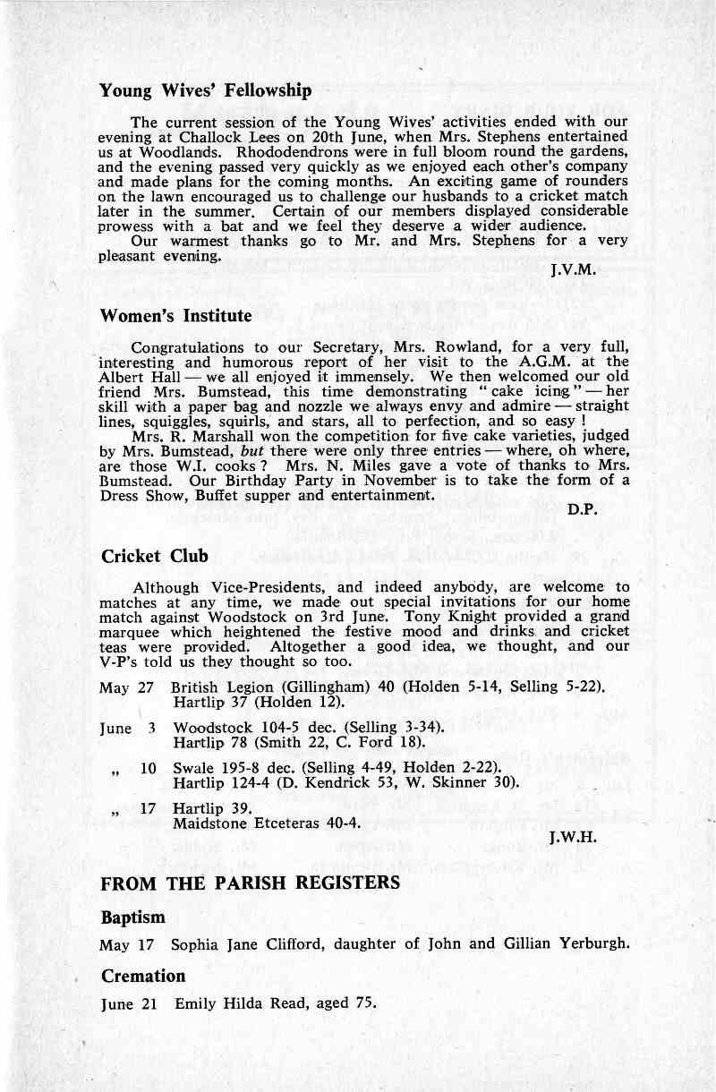 Parish Magazine page number 7 for Jul 1967