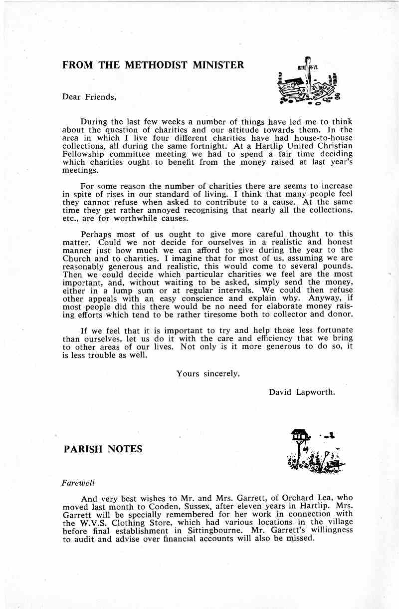 Parish Magazine page number 4 for Jul 1968