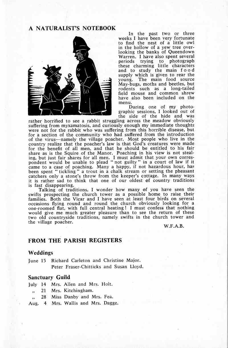 Parish Magazine page number 7 for Jul 1968