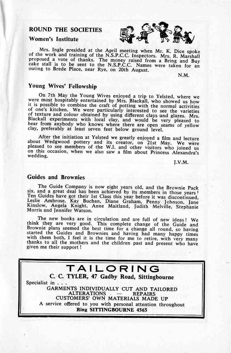 Parish Magazine page number 5 for Jun 1968