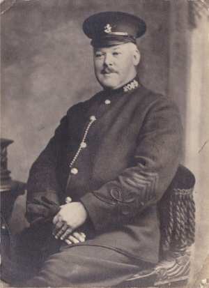 Albert Moon in Police uniform